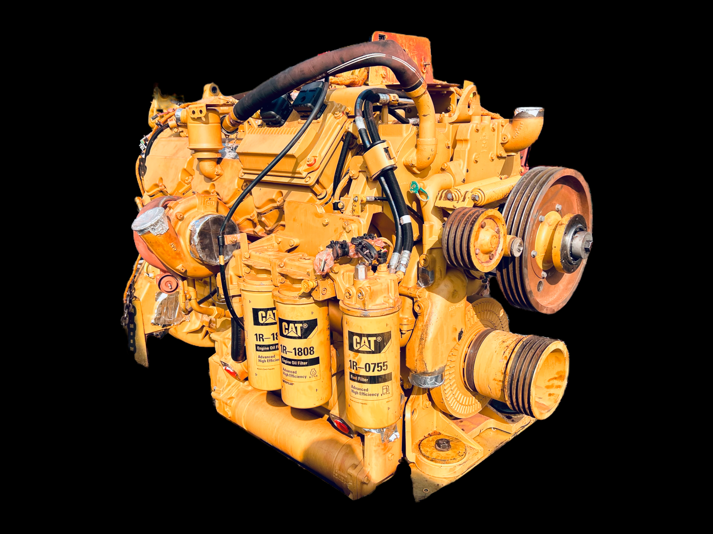 CAT 777F C32 Engine Arrangement